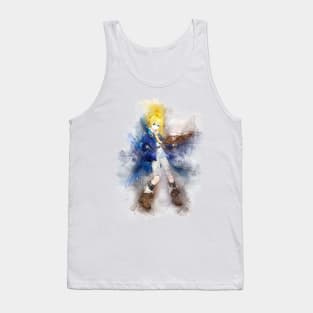 Mika - Genshin Impact (Watercolor) Tank Top